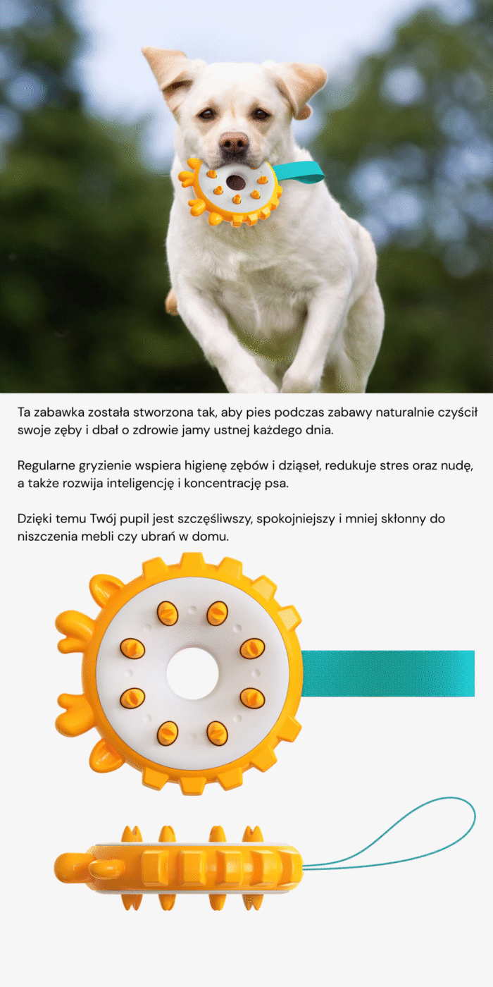 Szczotka do pielęgnacji zębów dla psa - obrazek 3